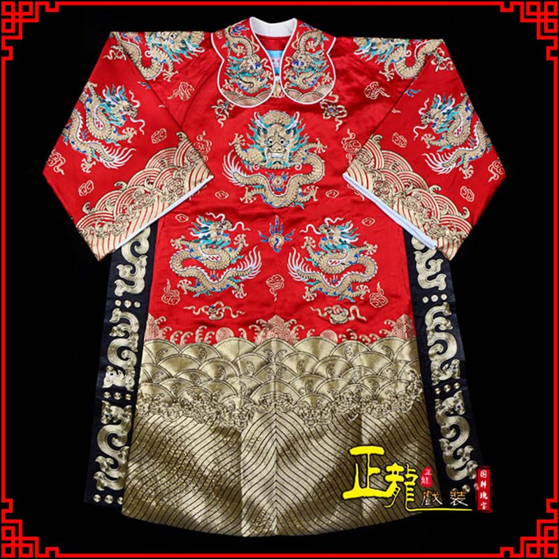 土默特右旗皇帝蟒袍全金八宝团龙蟒