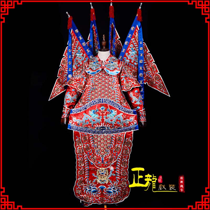 土默特右旗武生戏服戏曲武将靠